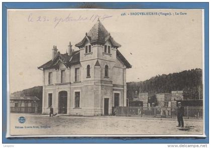 88 - BROUVELIEURES --  La Gare