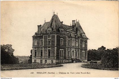 CPA Brulon Chateau de Vert (1429751)