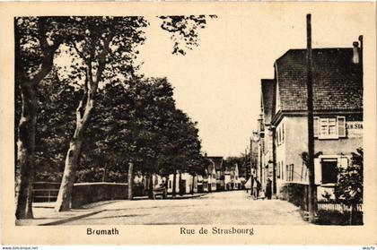 CPA Brumath rue de Strasbourg (1390301)