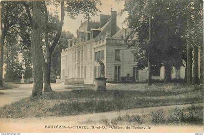 91 - Bruyeres le Chatel - Château de Morionville - CPA - Voir Scans Recto-Verso