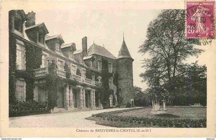 91 - Bruyeres le Chatel - Le Château - CPA - Oblitération de 1935 - Voir Scans Recto-Verso