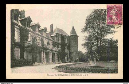 91 - Bruyeres le Chatel - Le Château - CPA - Oblitération de 1935 - Voir Scans Recto-Verso