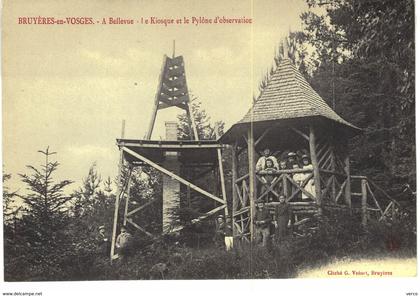 Carte postale ancienne de BRUYERES en VOSGES