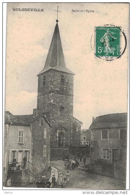 Carte Postale Ancienne de BULGNEVILLE