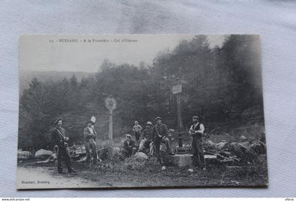 Bussang, à la frontière, col d'Oderen, Vosges 88