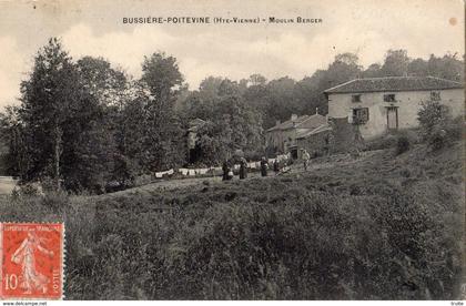 BUSSIERE-POITEVINE  MOULIN BERGER ANIMEE