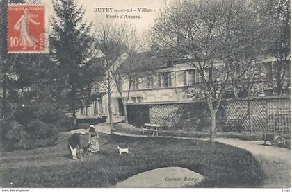 CPA Butry Villas Route d'Auvers