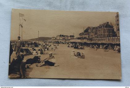 Cabourg, la plage, vue générale, Calvados 14