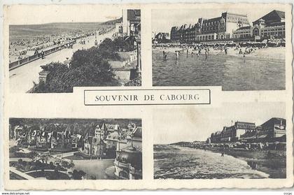 CPSM Souvenir de Cabourg