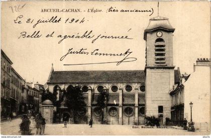 CPA AK ARCEUIL CACHAN Église (600124)