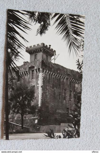 C881, Cpsm, Cagnes sur mer, la ville haute, le château de Grimaldi, Alpes maritimes 06