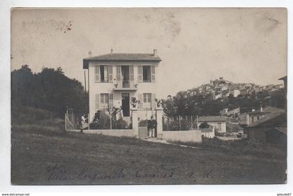 CAGNES SUR MER (06) - CARTE PHOTO VILLA MARGUERITE