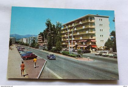 Cpm, Cagnes sur mer, le boulevard J. Kennedy, Alpes maritimes 06