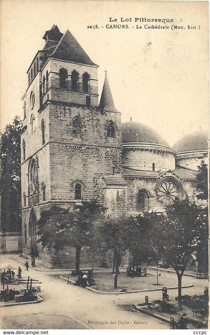 CPA Cahors La Cathédrale