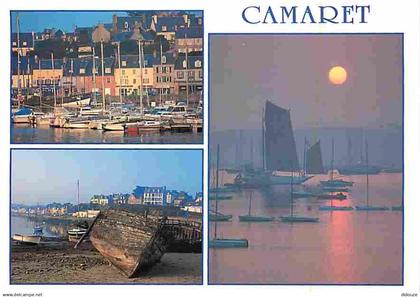 29 - Camaret sur Mer - Multivues - Bateaux - Coucher de Soleil - Voir Scans Recto Verso