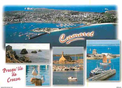 29 - Camaret sur Mer - Multivues - Bateaux - Flamme Postale - Voir Scans Recto Verso