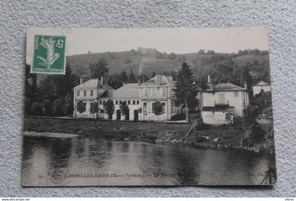 Cambo les bains, la Nive et les thermes, Pyrénées atlantiques 64