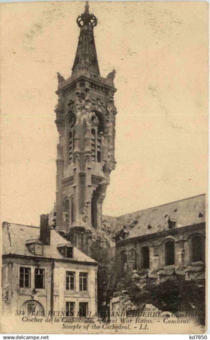 Cambrai - Ruines