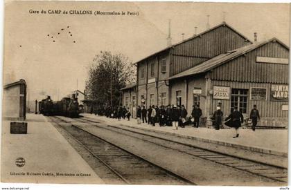 CPA MOURMELON-le-PETIT - Gare du Camp de CHALONS (211399)