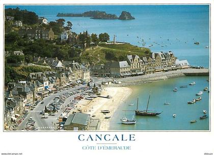 35 - Cancale - Le port de la Houle et le rocher de Cancale - Vue aérienne - CPM - Voir Scans Recto-Verso