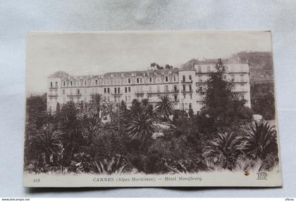 Cannes, hôtel Montfleury, Alpes maritimes 06