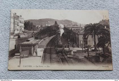 Cannes, la gare, Alpes maritimes 06