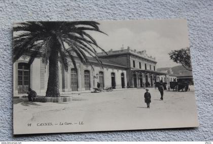 Cannes, la gare, Alpes maritimes 06