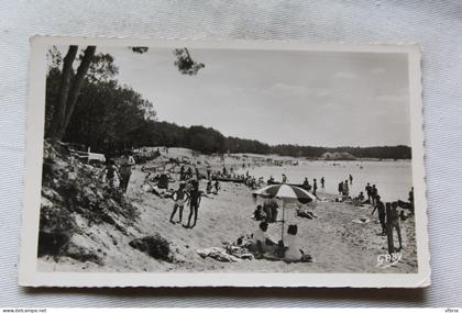 Cpsm 1953, Capbreton, plage du Bouret, Landes 40