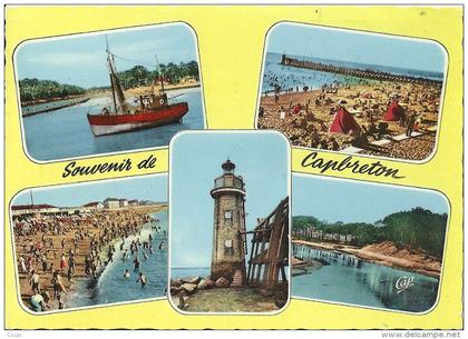 CPSM Souvenir de Capbreton vues multiples