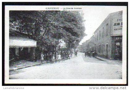 11 - CAPENDU - LA GRANDE AVENUE