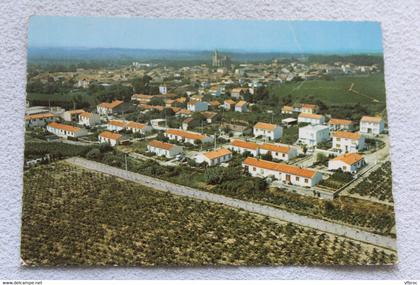 Cpm, Capestang, cité Notre Dame et vue générale, Hérault 34