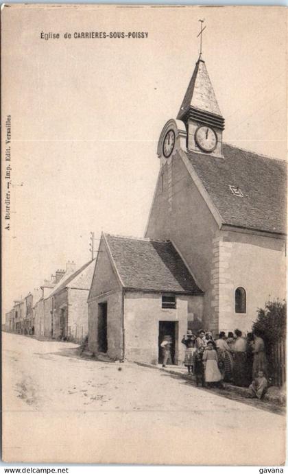 78 Eglise de CARRIERES-sous-POISSY