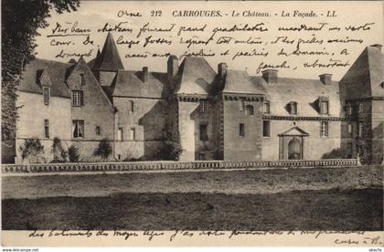 CPA Carrouges Le Chateau, La Facade FRANCE (1054062)