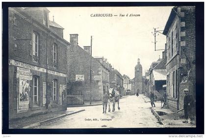 cpa du 61 Carrouges -- rue d' Alençon     LIOB77