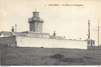 CPA Carteret Le Phare et le Sémaphore