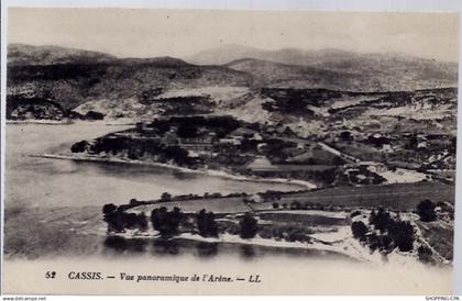 13 - Cassis - Vue panoramique de l'Arène - Non voyagé - Dos divisé...