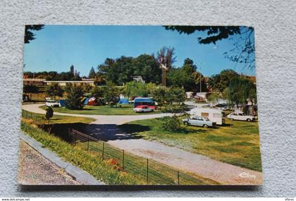 Cpm 1979, Casteljaloux, le camping, Lot et Garonne 47