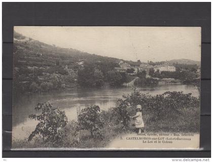 47 - Castelmoron -  Le lot et le coteau