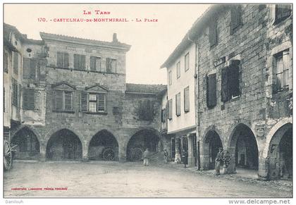 81 // CASTELNAU DE MONTMIRAIL   La place 170