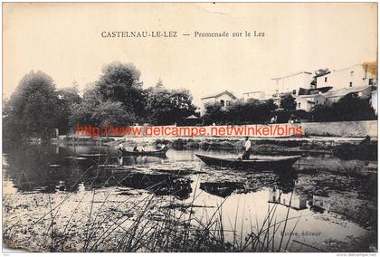 1922 Promenade sur le Lez - Castelnau-Le-Lez