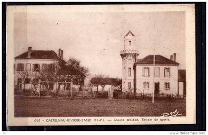 65 - Castelnau-Rivière-Basse - Groupe Scolaire - Terrain de Sports