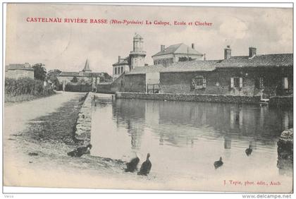 Carte Postale Ancienne de CASTELNAU RIVIERE BASSE