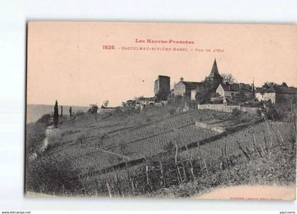 CASTELNAU RIVIERE BASSE : Vue de l'Est - état