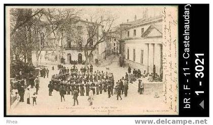 11 Castelnaudary - 4 - CASTELNAUDARY - Square Victor-Hugo - musique fanfare - fanfare square  /  D11D  K11076K  C11076C