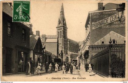 CPA CAUDRY - Rue centrale (193210)