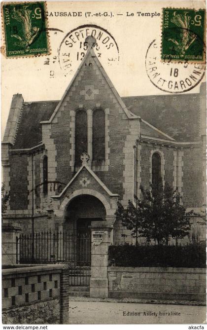 CPA CAUSSADE - Le Temple (89640)