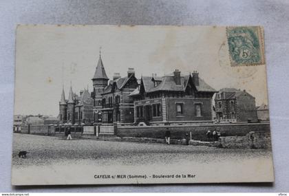 Cayeux sur mer, boulevard de la mer, Somme 80