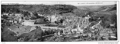 CAYLUS VUE PANORAMIQUE COTE SUD-OUEST