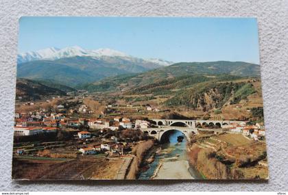 G469, Cpm 1989, Ceret, vue générale, Pyrénées orientales 66