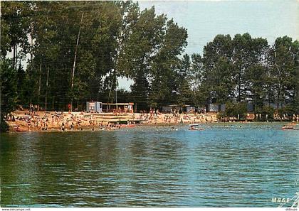 95 - Cergy Pontoise - Base départementale de Loisirs : La Plage et les Etangs - CPM - Voir Scans Recto-Verso